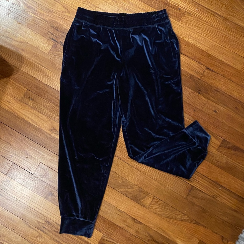 Fabletics velvet joggers!